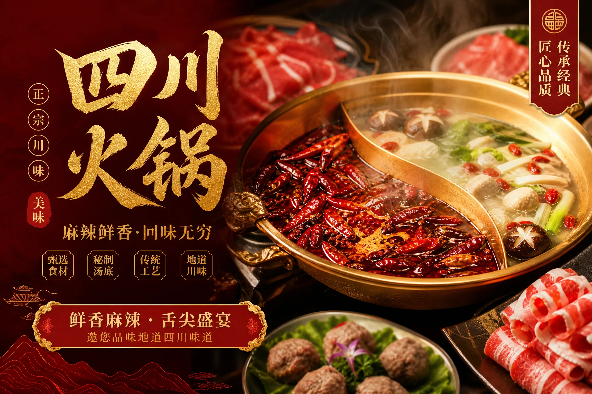 用户生成的餐饮品牌营销海报